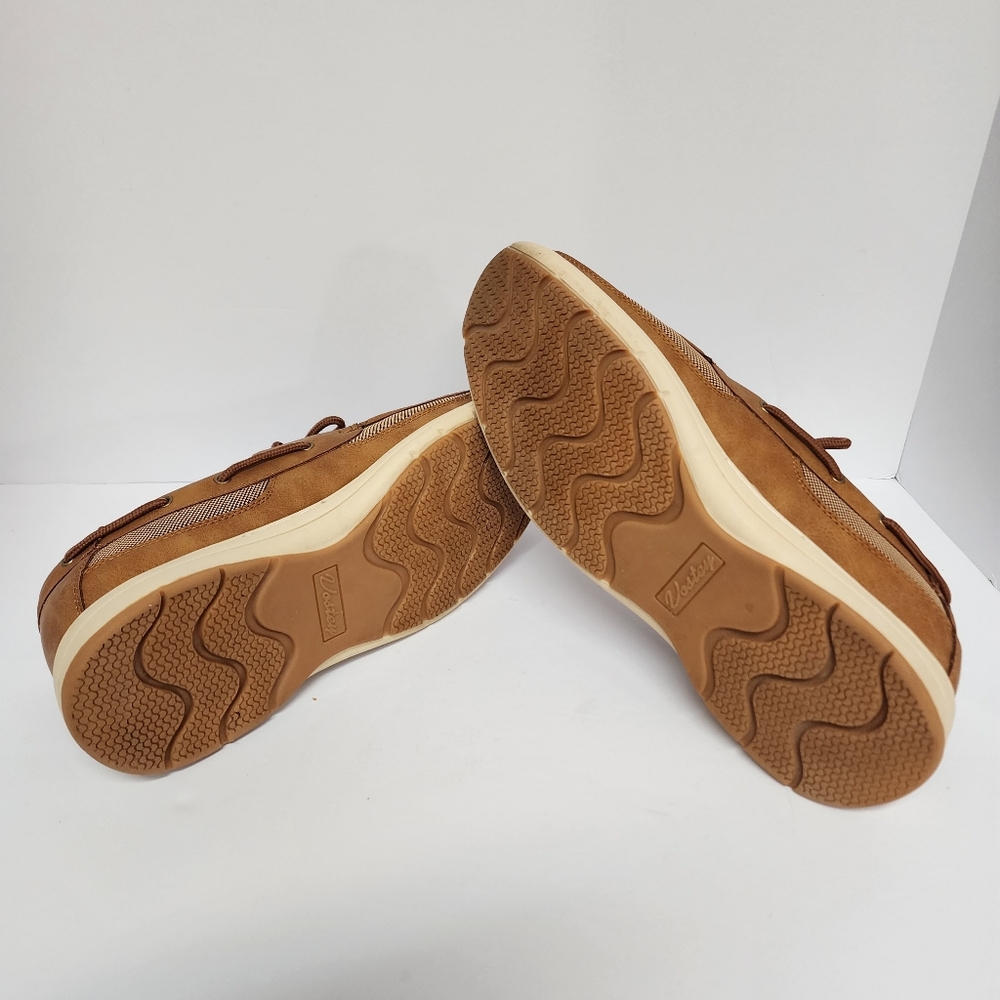 Vostey Men's Casual Boat Shoes in Brown Sz 10.5 - Picture 9 of 11